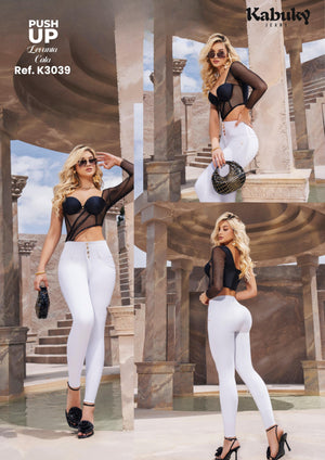 Ref. 050 -K3039 Jeans Colombianos Push Up - Ropa Colombiana