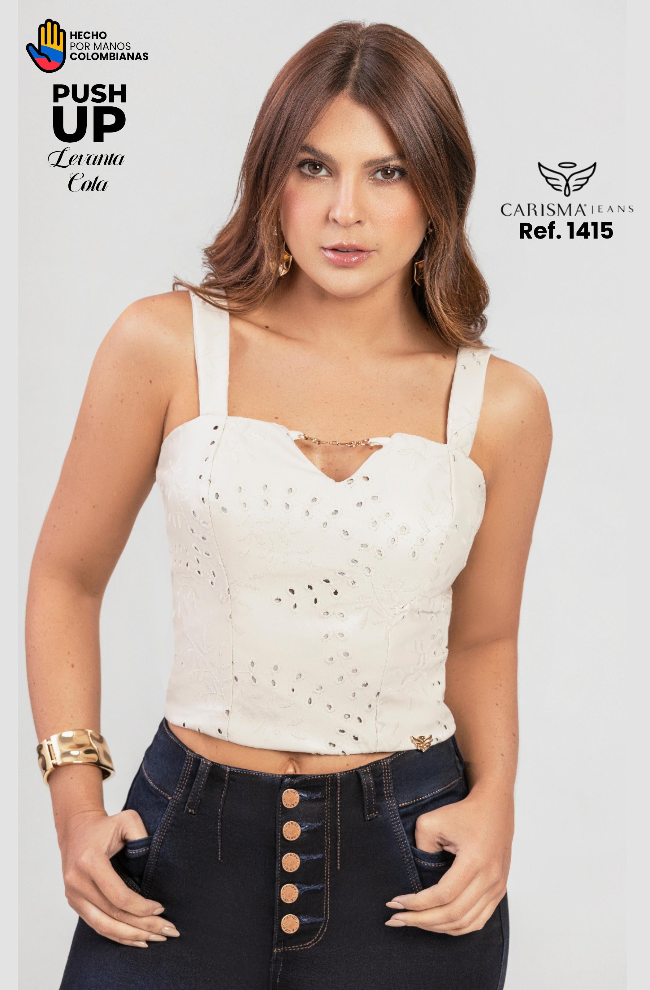 Ref. 070 -1415 Jeans Push Up Colombiano - Ropa Colombiana
