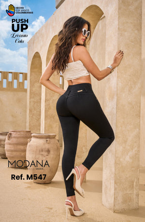 Ref. 077 -M547 Jean Push up - Ropa Colombiana