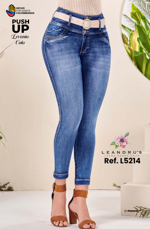 Ref. 10255 -L5214 Jean Push Up Colombiano - Ropa Colombiana