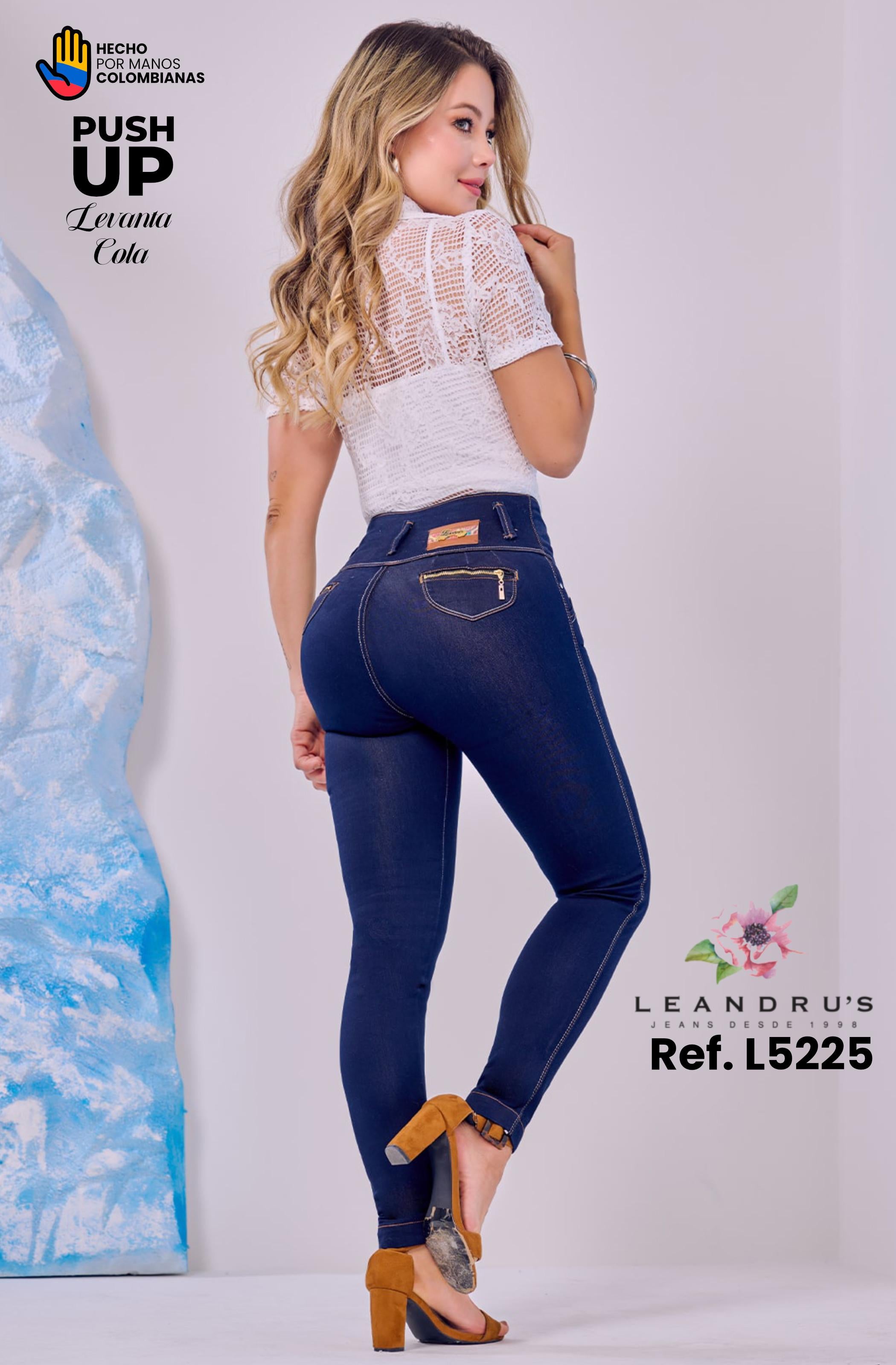 Ref. 10255 -L5225 Jean Push Up Colombiano - Ropa Colombiana