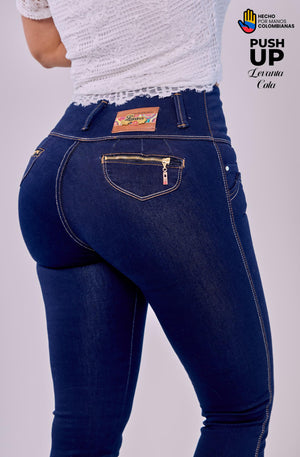 Ref. 10255 -L5225 Jean Push Up Colombiano - Ropa Colombiana