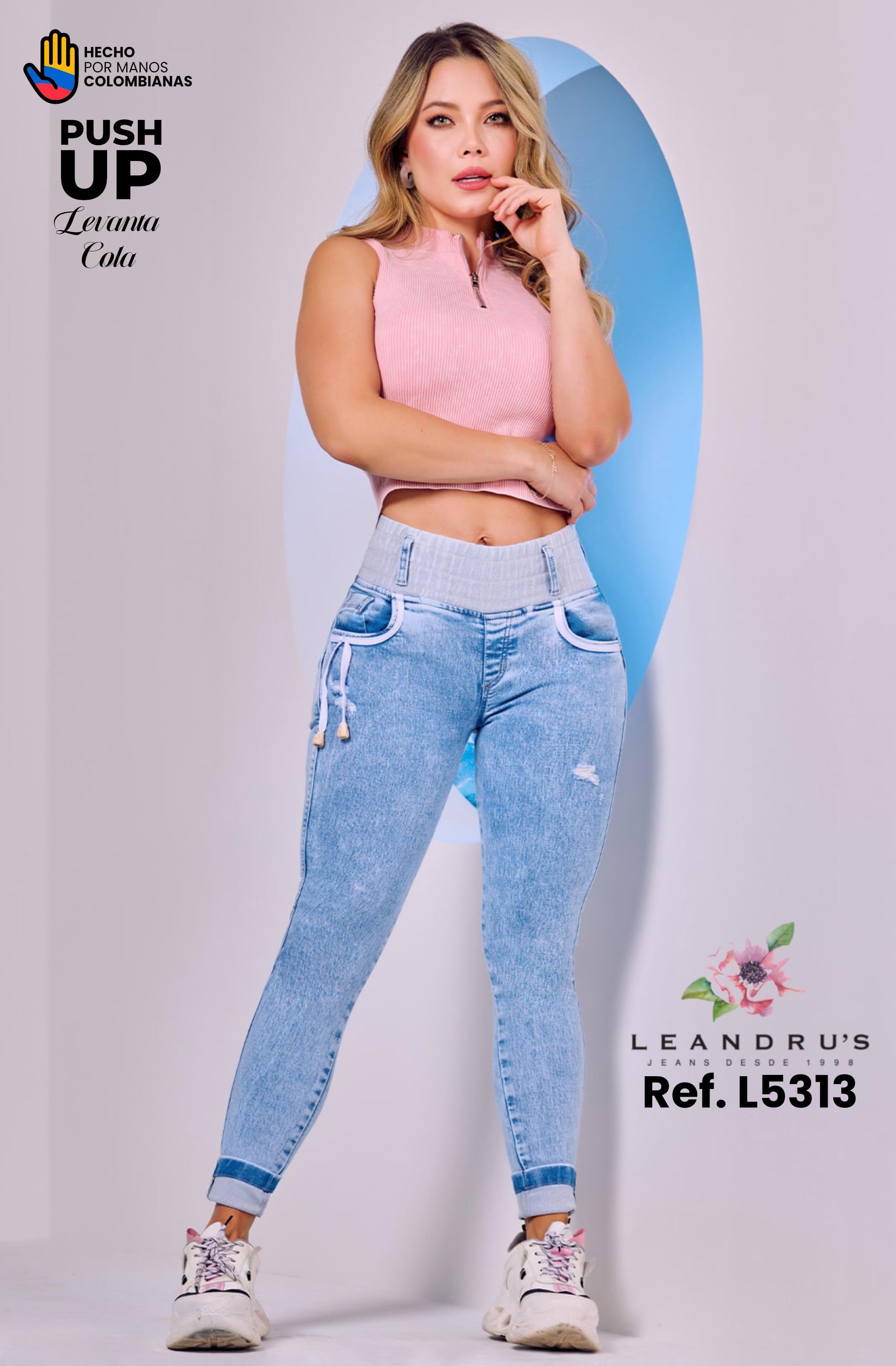 Ref. 10255 -L5313 Jean Push Up Colombiano - Ropa Colombiana