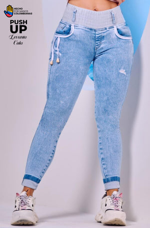 Ref. 10255 -L5313 Jean Push Up Colombiano - Ropa Colombiana
