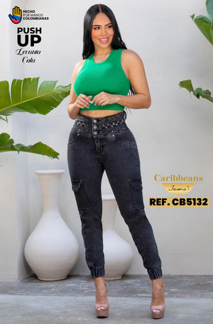 Ref. 041 -CB5132 Pantalon colombiano push up - Ropa Colombiana