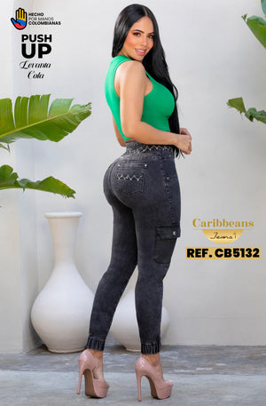 Ref. 041 -CB5132 Pantalon colombiano push up - Ropa Colombiana