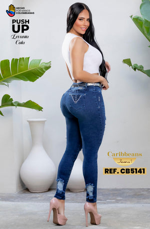 Ref. 041 -CB5141 Jean Push Up Colombiano - Ropa Colombiana