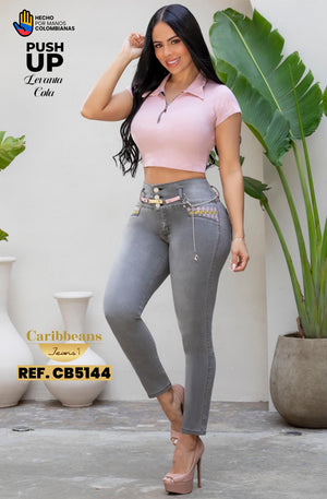 Ref. 041 -CB5144 Jean Push Up Colombiano - Ropa Colombiana