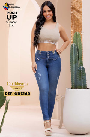 Ref. 041 -CB5149 Jeans Colombiano Push Up - Ropa Colombiana