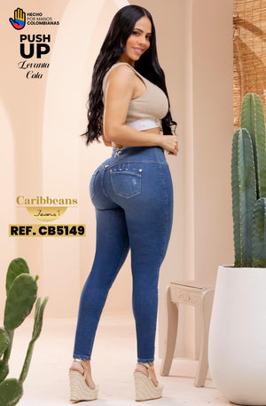Ref. 041 -CB5149 Jeans Colombiano Push Up - Ropa Colombiana