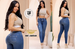 Ref. 041 -CB5149 Jeans Colombiano Push Up - Ropa Colombiana
