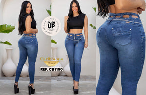 Ref. 041 -CB5150 Jeans Colombiano Push Up - Ropa Colombiana