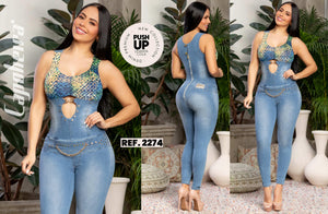 Ref. 025 -2274 ENTERIZO LEVANTA COLA COLOMBIANO - Ropa Colombiana