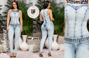Ref. 006 -2313 ENTERIZO LEVANTA COLA COLOMBIANO - Ropa Colombiana