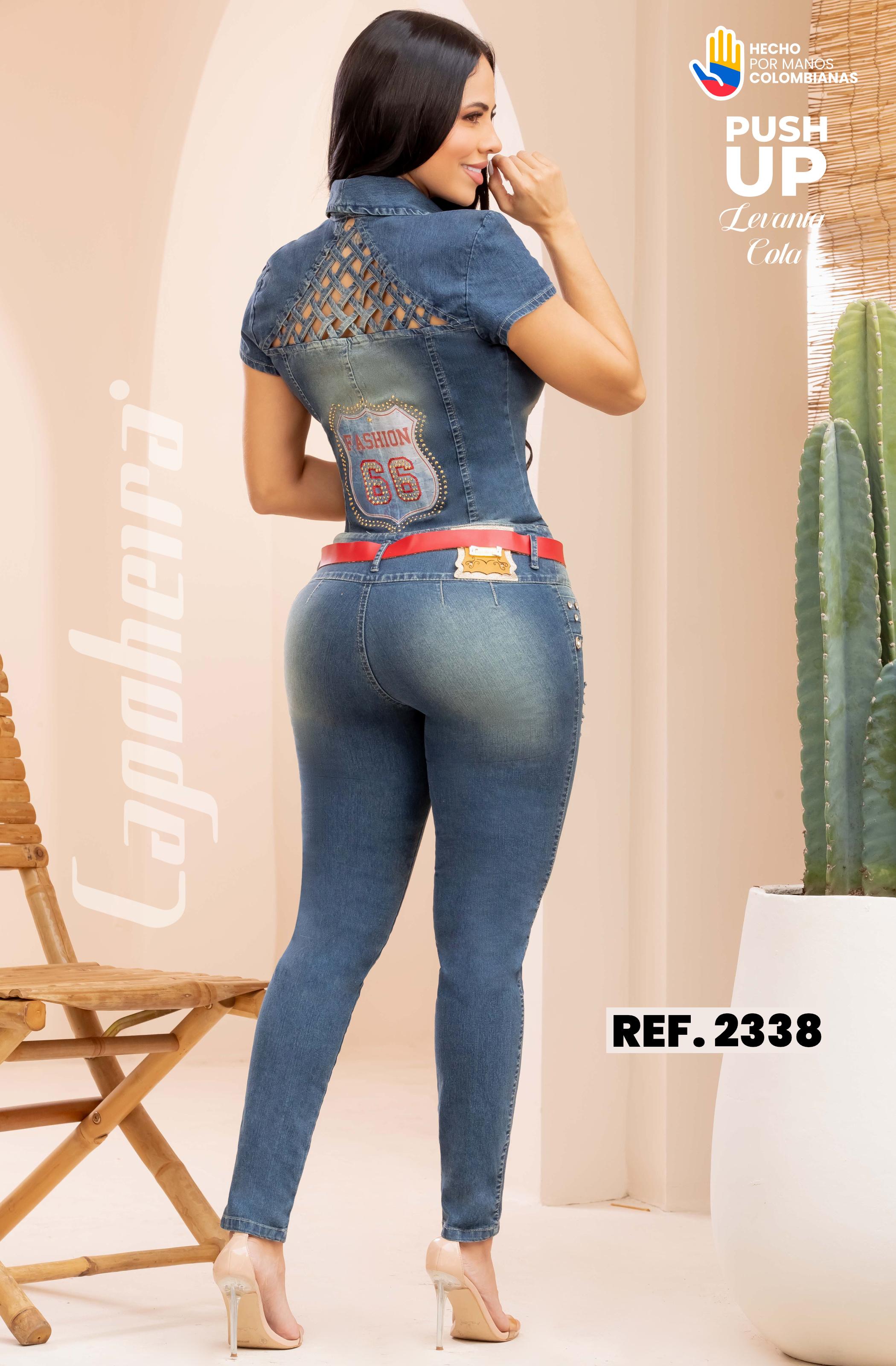 Ref. 006 -2338 ENTERIZO COLOMBIANO MANGA CORTA - Ropa Colombiana