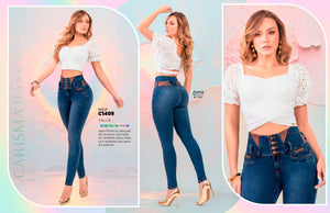 Ref. 070 -C1409 Jean Colombiano Push Up - Ropa Colombiana