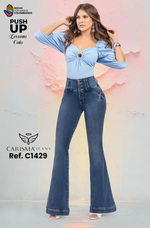 Ref. 070 -C1429 Jean Colombiano Push Up - Ropa Colombiana