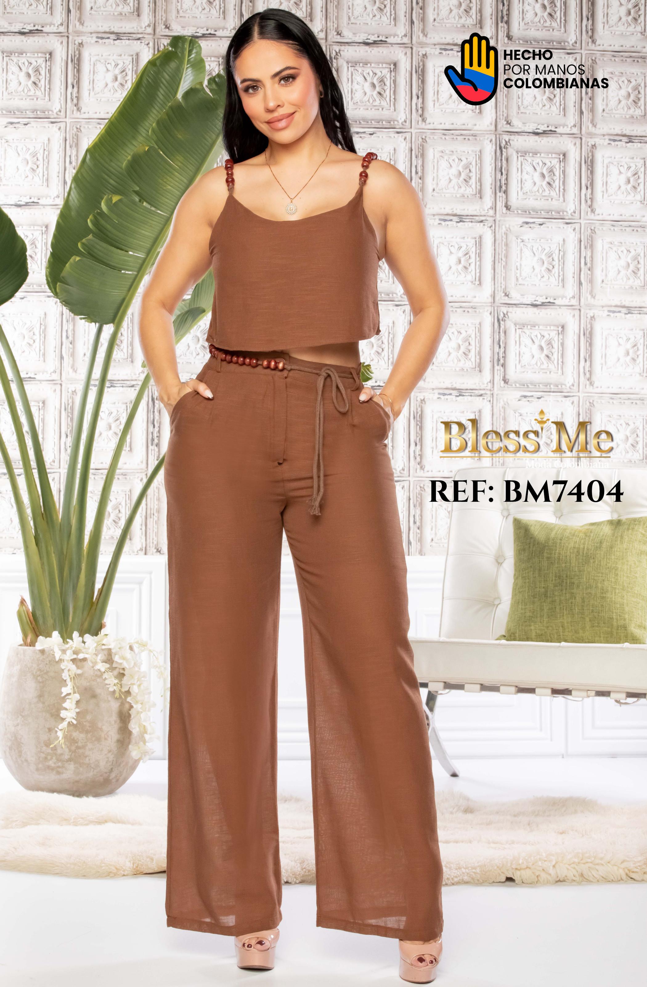 Ref. 5214002 -BM7404 Conjunto Largo Colombiano - Ropa Colombiana