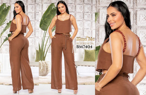 Ref. 5214002 -BM7404 Conjunto Largo Colombiano - Ropa Colombiana