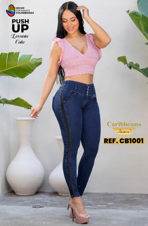 Ref. 041 -CB1001 Jeans Colombianos Push Up - Ropa Colombiana