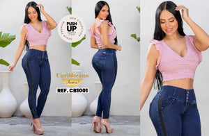 Ref. 041 -CB1001 Jeans Colombianos Push Up - Ropa Colombiana
