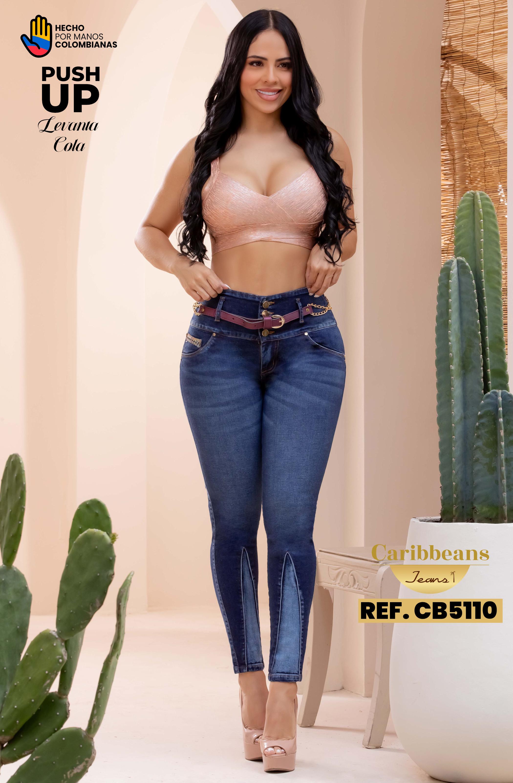 Ref. 041 -CB5110 Jean colombiano push up - Ropa Colombiana