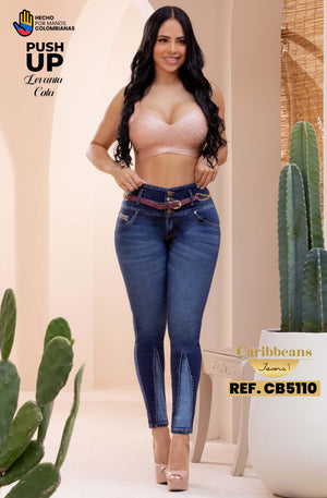 Ref. 041 -CB5110 Jean colombiano push up - Ropa Colombiana