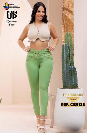 Ref. 041 -CB5128 Jean colombiano push up - Ropa Colombiana