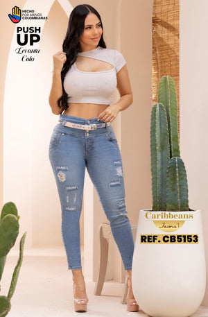 Ref. 041 -CB5153 Jeans Colombiano Push Up - Ropa Colombiana