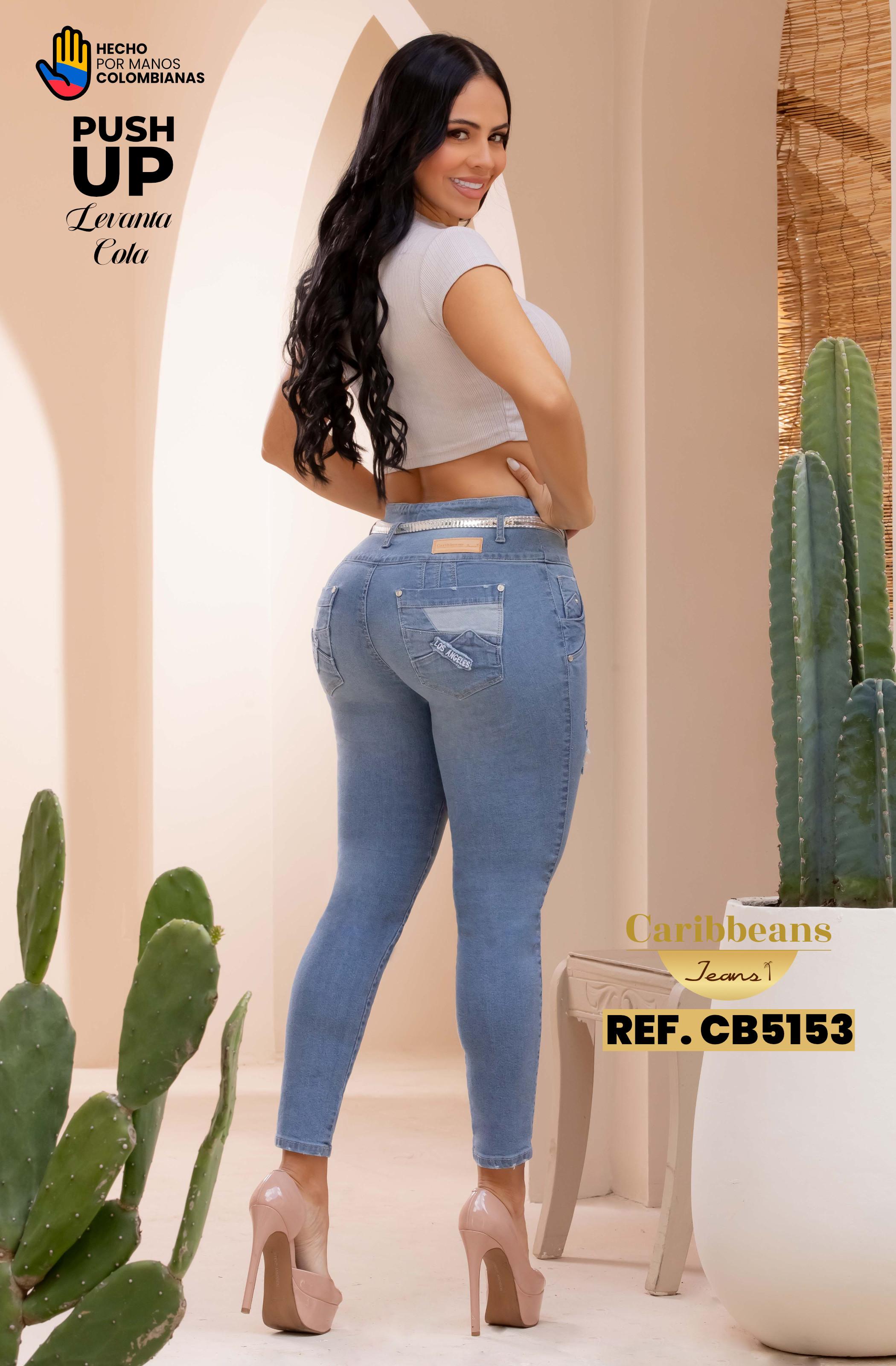 Ref. 041 -CB5153 Jeans Colombiano Push Up - Ropa Colombiana