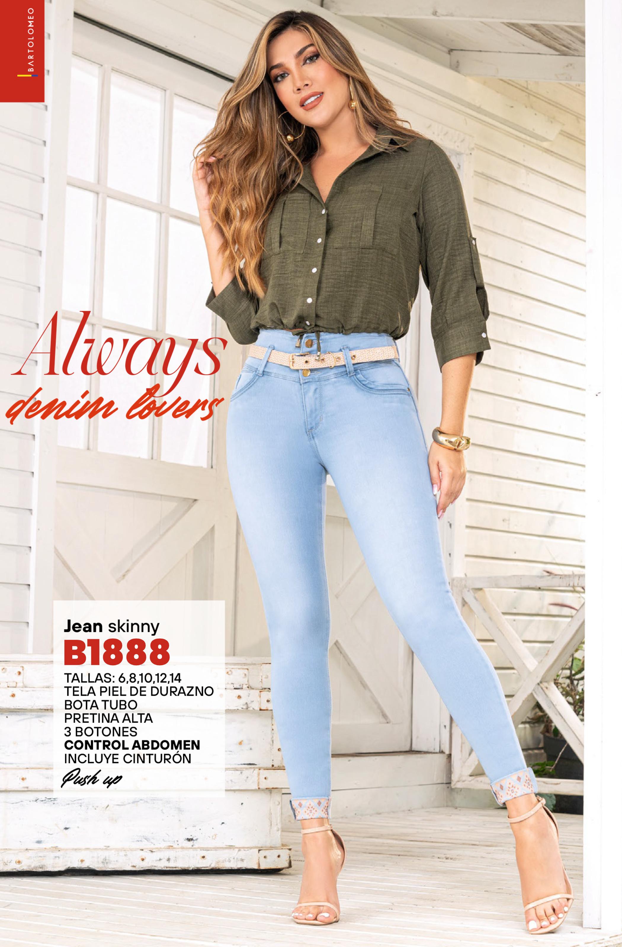 Ref. 57415520 -B1888 Jean Colombiano Push Up