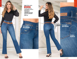 Ref. 57415520 -B1896 Jean Colombiano Push Up - Ropa Colombiana