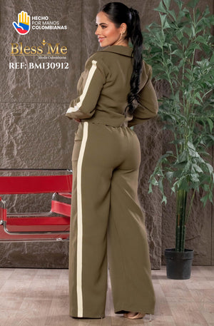 Ref. 5214002 -BM130912 Conjunto Largo Colombiano - Ropa Colombiana