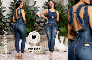 Ref. 006 -2355 ENTERIZO COLOMBIANO DAMA MANGA CORTA - Ropa Colombiana