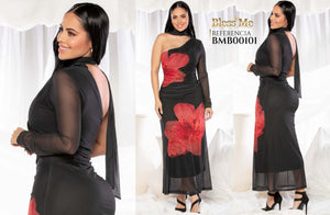 Ref. 5214002 -BMB00101 Vestido de Fiesta Colombiano - Ropa Colombiana