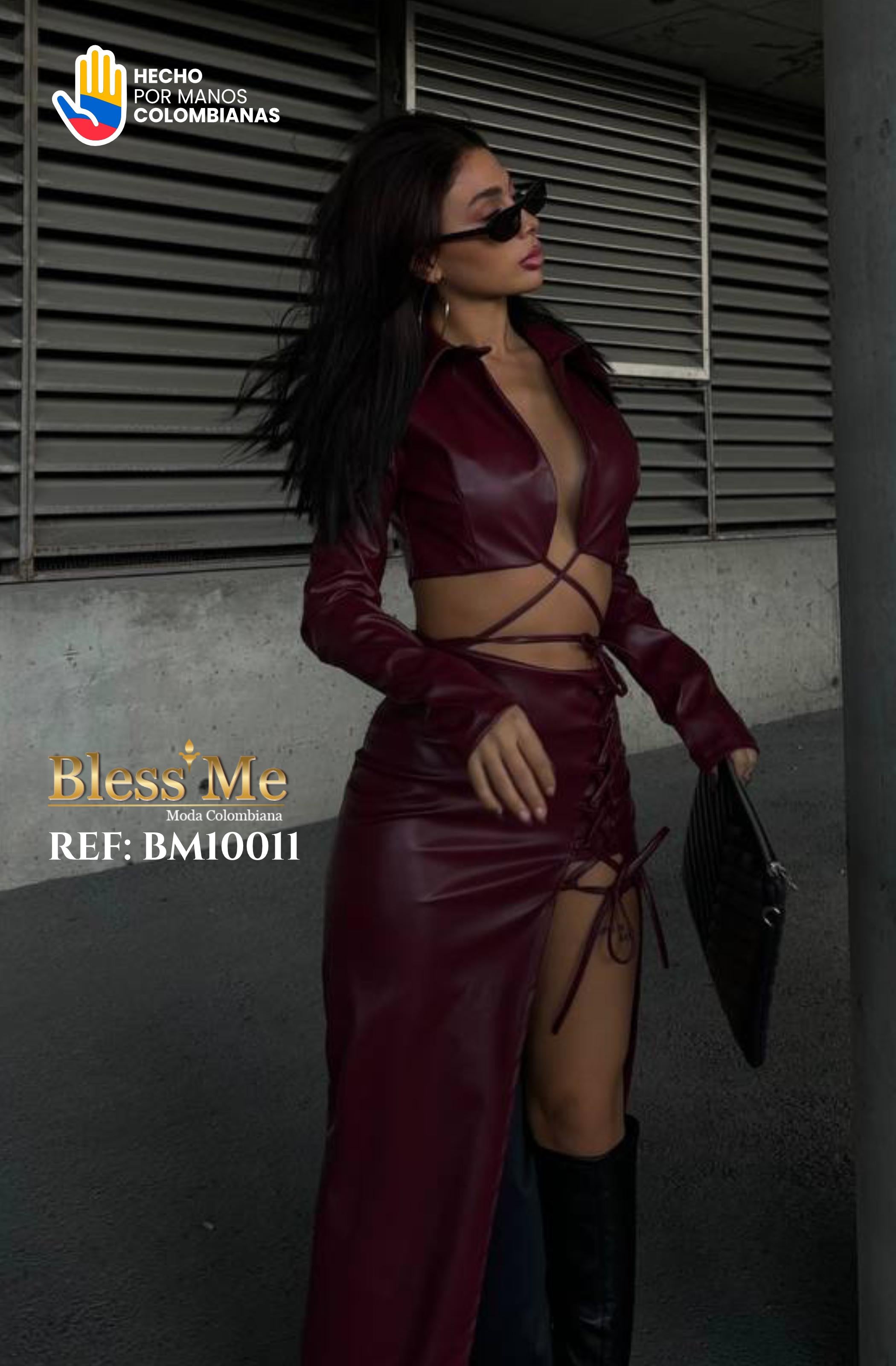 Ref. 5214002 -BM10011 Conjunto Falda Larga - Ropa Colombiana