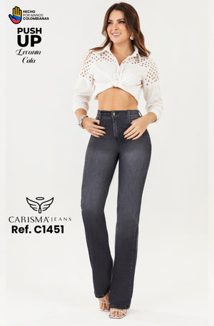 Ref. 070 -C1451 Jean colombiano corte recto - Ropa Colombiana