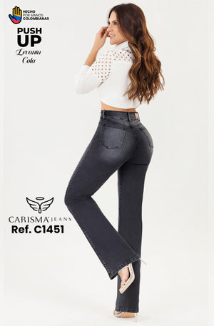 Ref. 070 -C1451 Jean colombiano corte recto - Ropa Colombiana