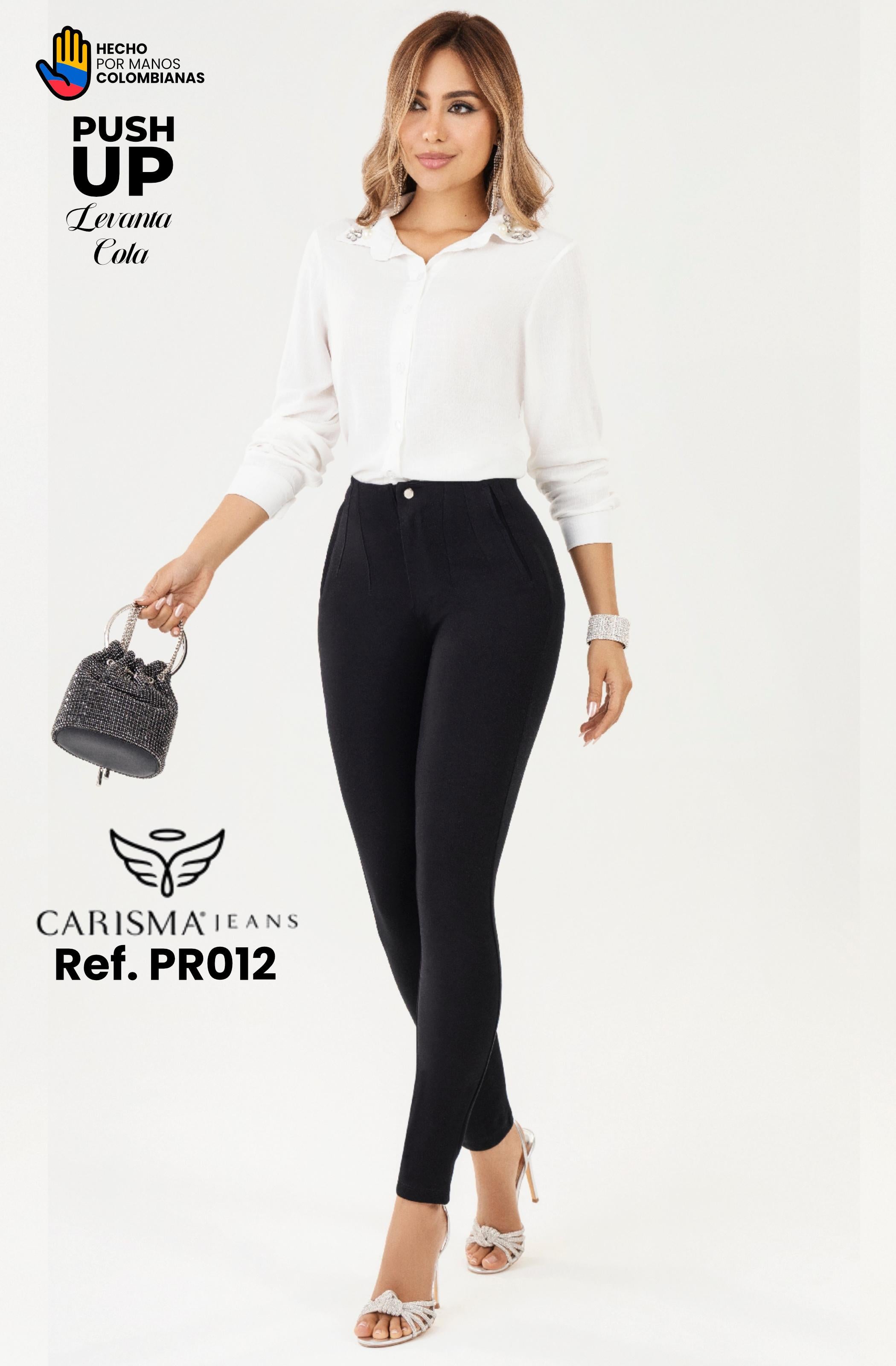 Ref. 070 -PR012 Pantalón colombiano con elegancia y realce - Ropa Colombiana