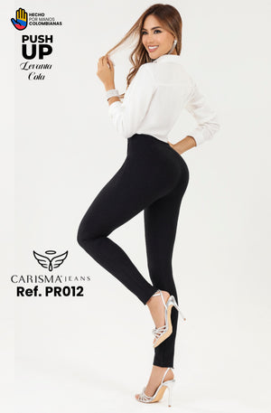 Ref. 070 -PR012 Pantalón colombiano con elegancia y realce - Ropa Colombiana