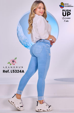 Ref. 10255 -L5324A Jean Colombiano Push Up - Ropa Colombiana