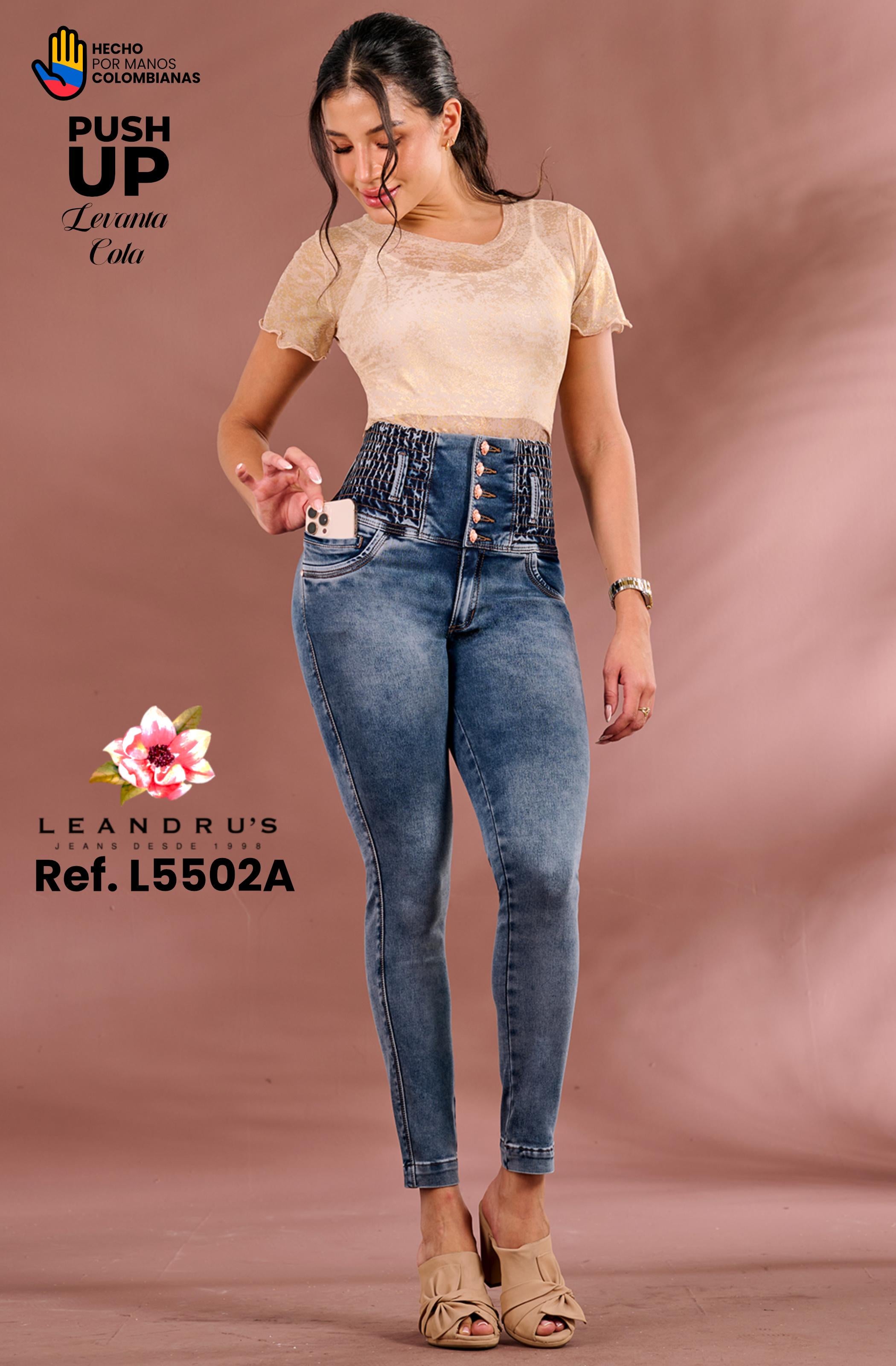 Ref. 10255 -L5502A Jean Colombiano Push Up - Ropa Colombiana
