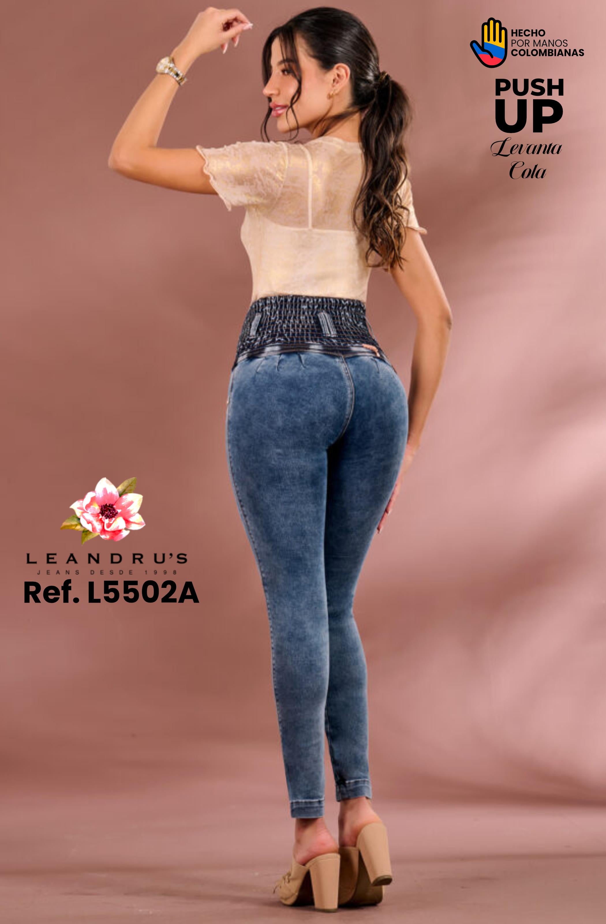 Ref. 10255 -L5502A Jean Colombiano Push Up - Ropa Colombiana