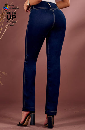 Ref. 10255 -L5513B Jean Colombiano Push Up - Ropa Colombiana