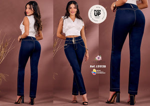 Ref. 10255 -L5513B Jean Colombiano Push Up - Ropa Colombiana