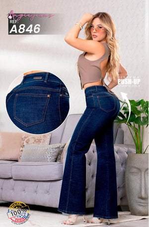 Ref. 568 -A846 Jeans Colombianos Push Up - Ropa Colombiana