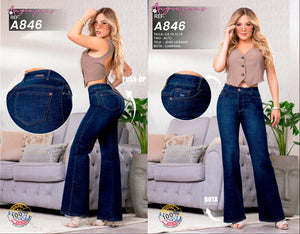 Ref. 568 -A846 Jeans Colombianos Push Up - Ropa Colombiana