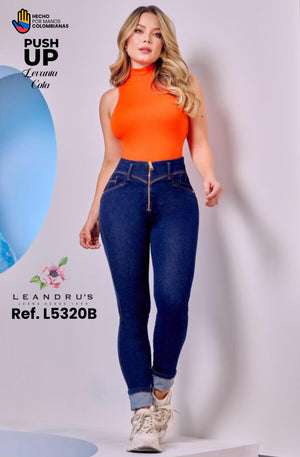Ref. 10255 -L5320B Jean Colombiano Push Up - Ropa Colombiana