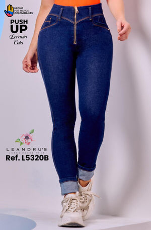Ref. 10255 -L5320B Jean Colombiano Push Up - Ropa Colombiana