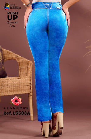 Ref. 10255 -L5503A Jean Colombiano Push Up - Ropa Colombiana